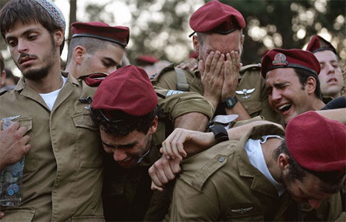 militares israelíes durante la guerra de julio 2006